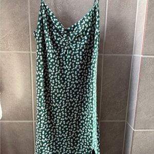 Princess Polly Green Floral Mini Dress